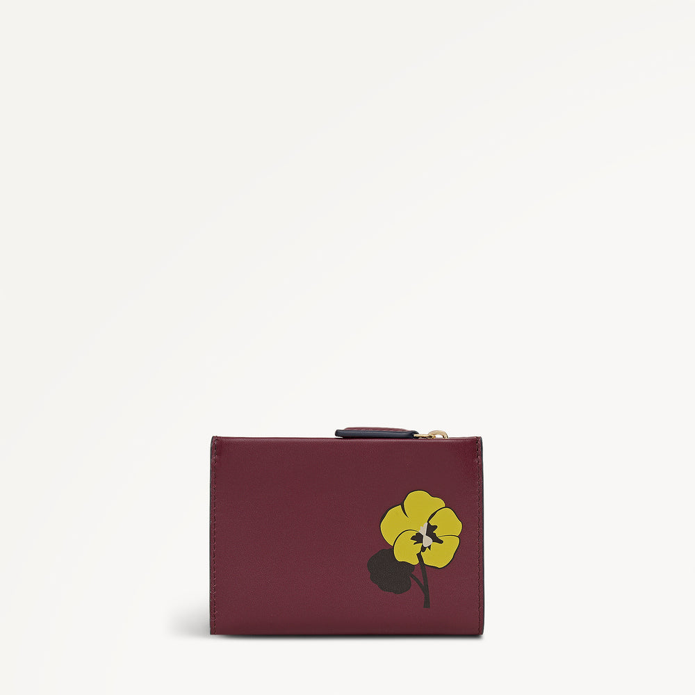 Midnight Wanderer Small Bifold Wallet Dark Cherry - 112993