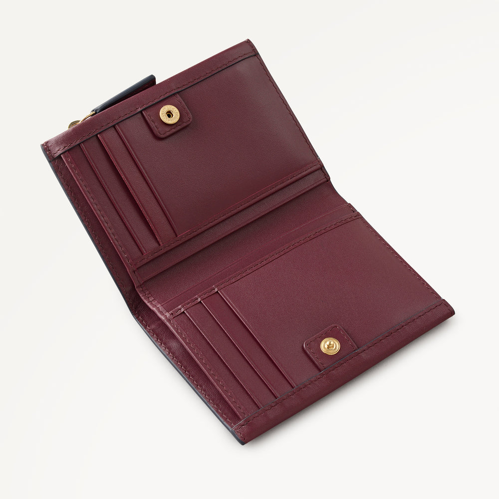 Midnight Wanderer Small Bifold Wallet Dark Cherry - 112993