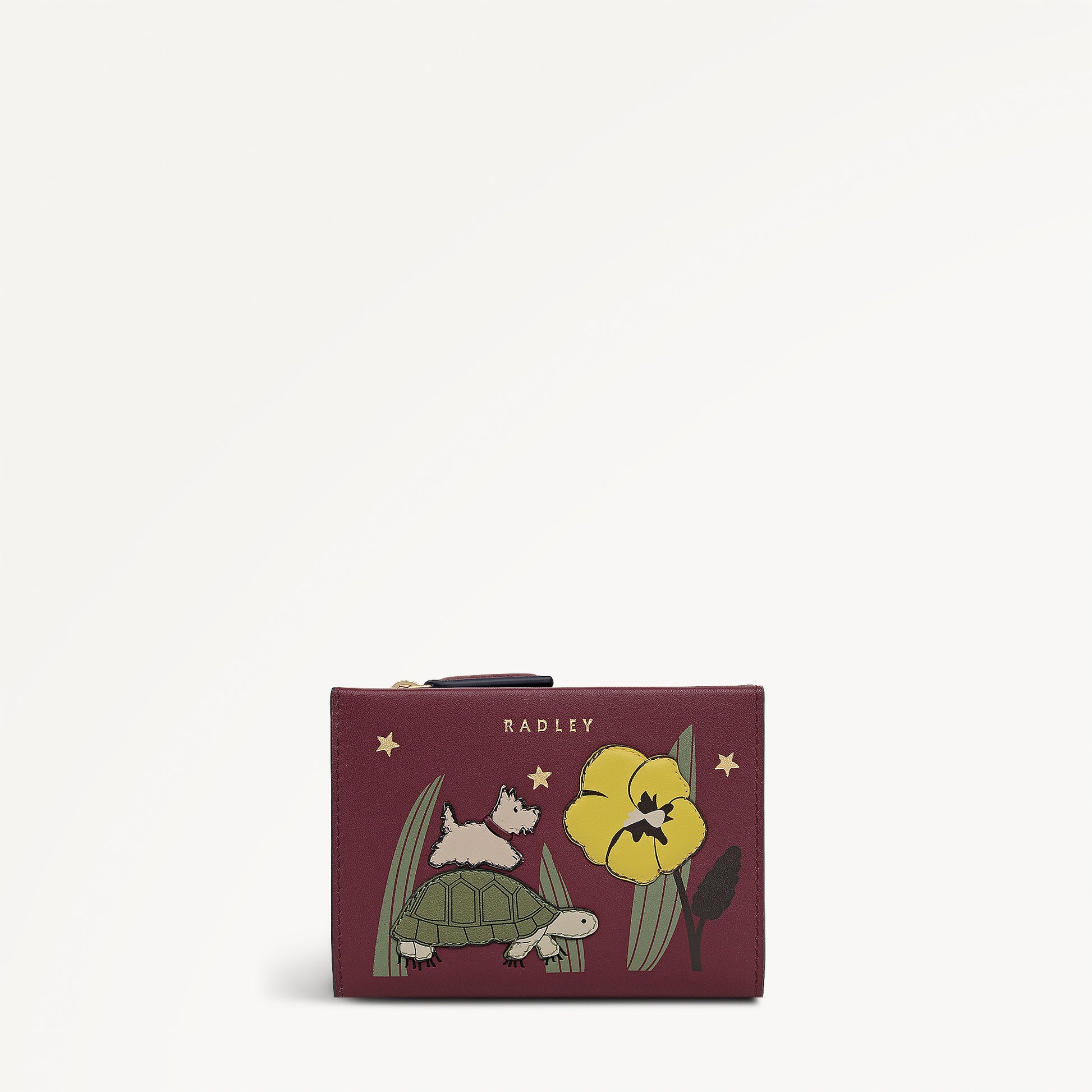 Midnight Wanderer Small Bifold Wallet Dark Cherry - 112993