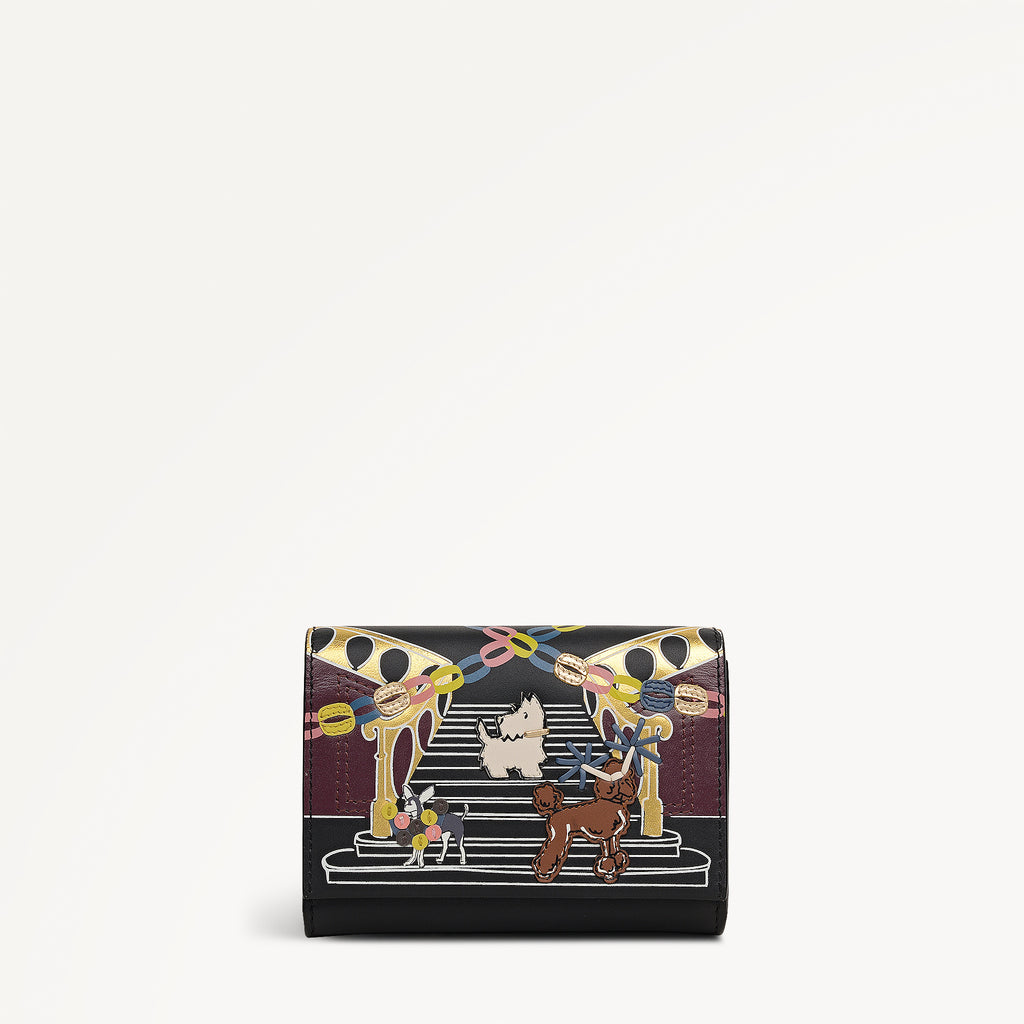 PARTY PALS MEDIUM FLAPOVER Wallet BLACK - 112999