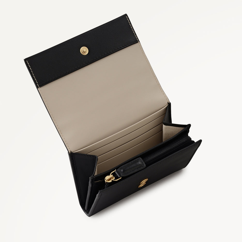 PARTY PALS MEDIUM FLAPOVER Wallet BLACK - 112999