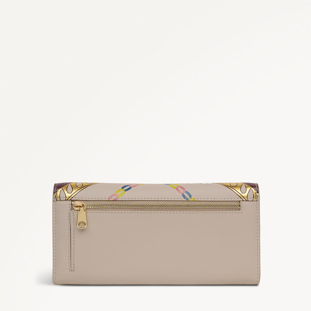 Party Pals Large Flapover Wallet Porcini - 113002