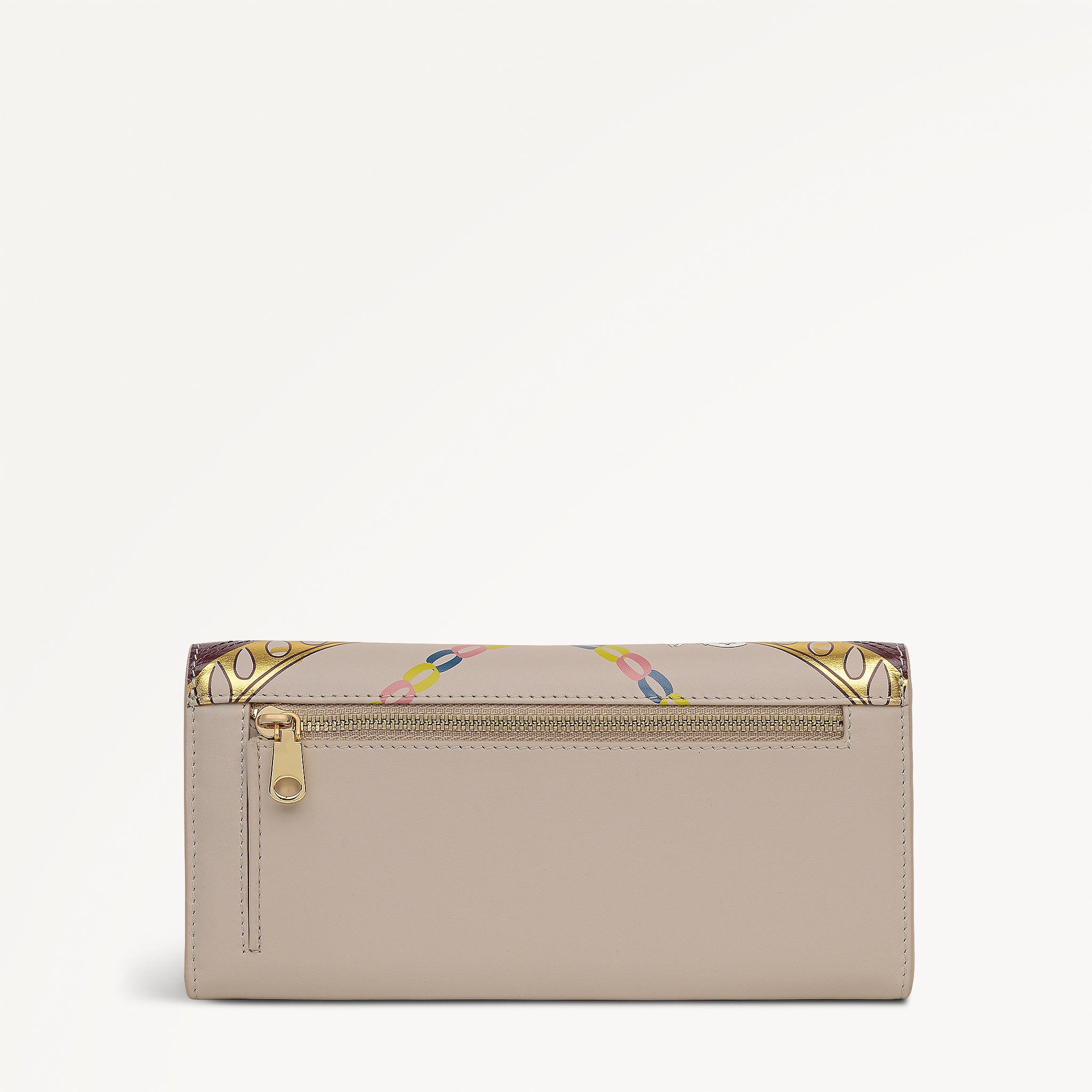 Party Pals Large Flapover Wallet Porcini - 113002
