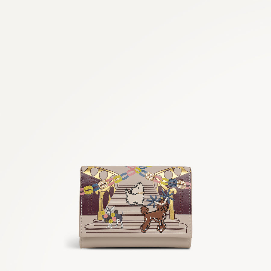 Party Pals Medium Flapover Purse Porcini - 113003