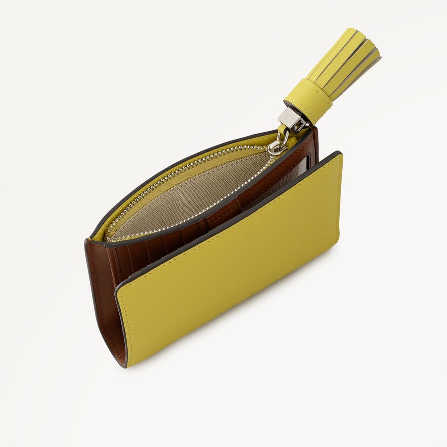 Noble Alley Medium Bifold Purse Limoncello - 113016