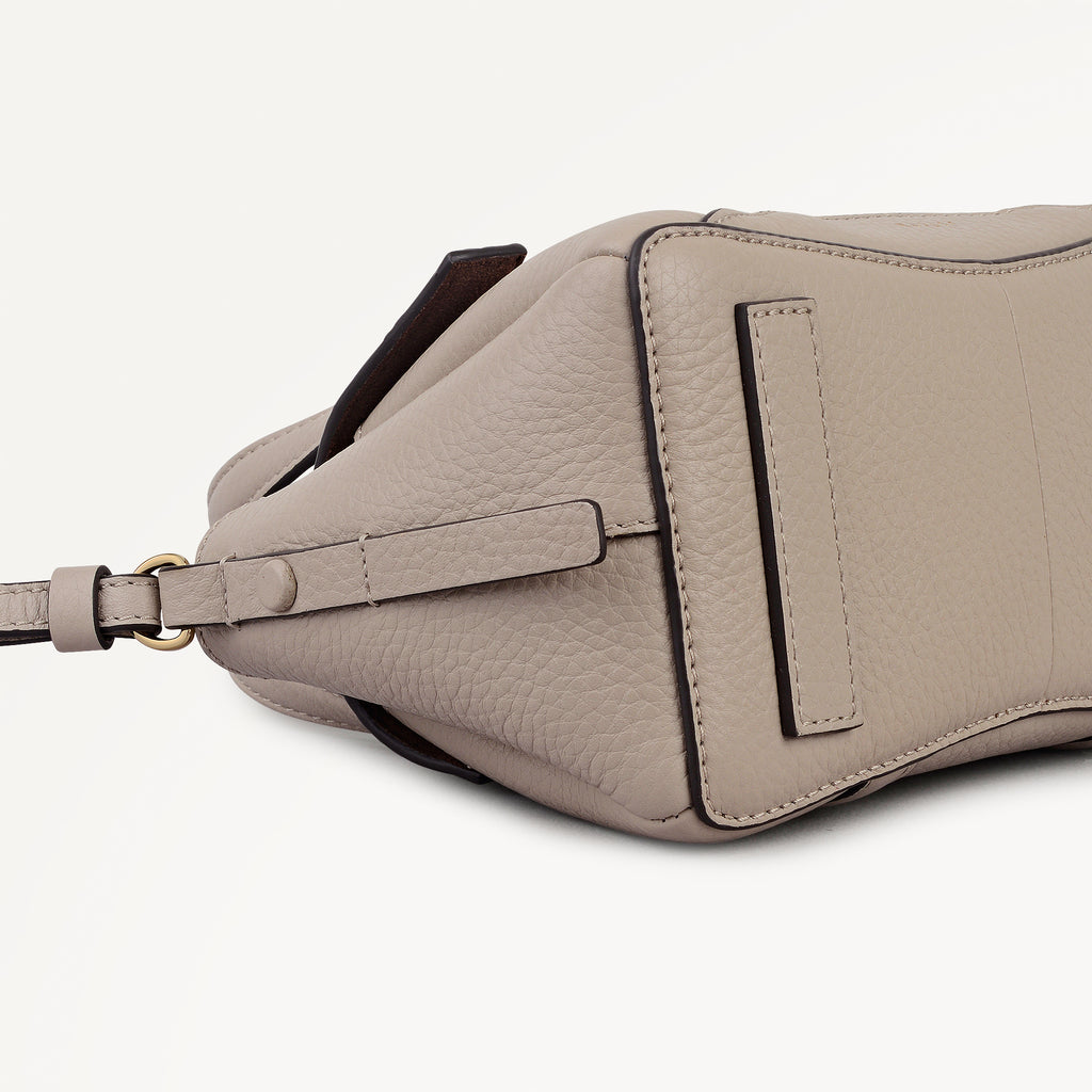 The Chancery Small Flapover Satchel Porcini - 113033