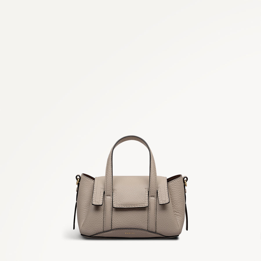 The Chancery Small Flapover Satchel Porcini - 113033