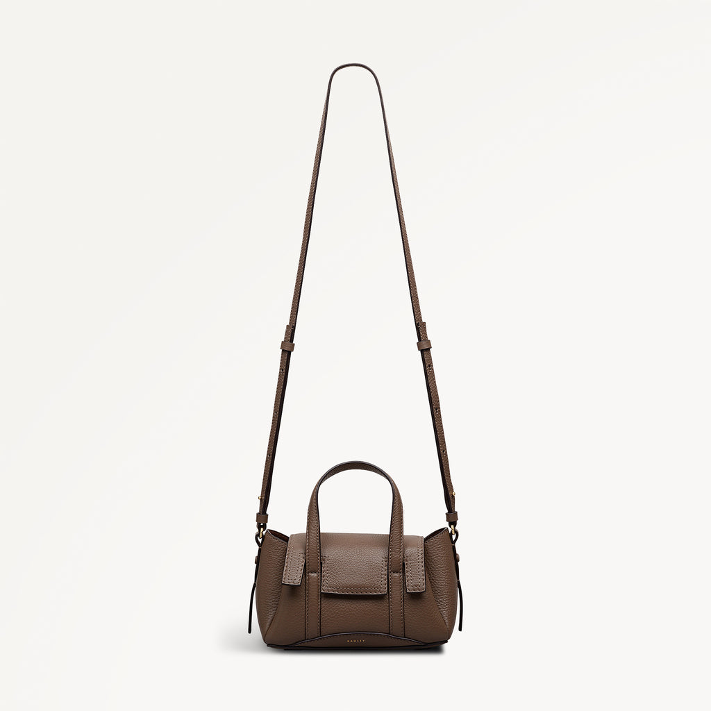 The Chancery Small Flapover Satchel Coffee - 113034