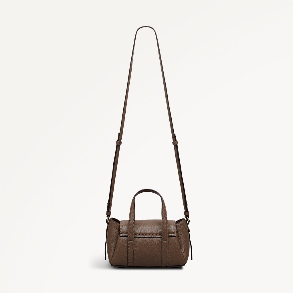The Chancery Small Flapover Satchel Coffee - 113034