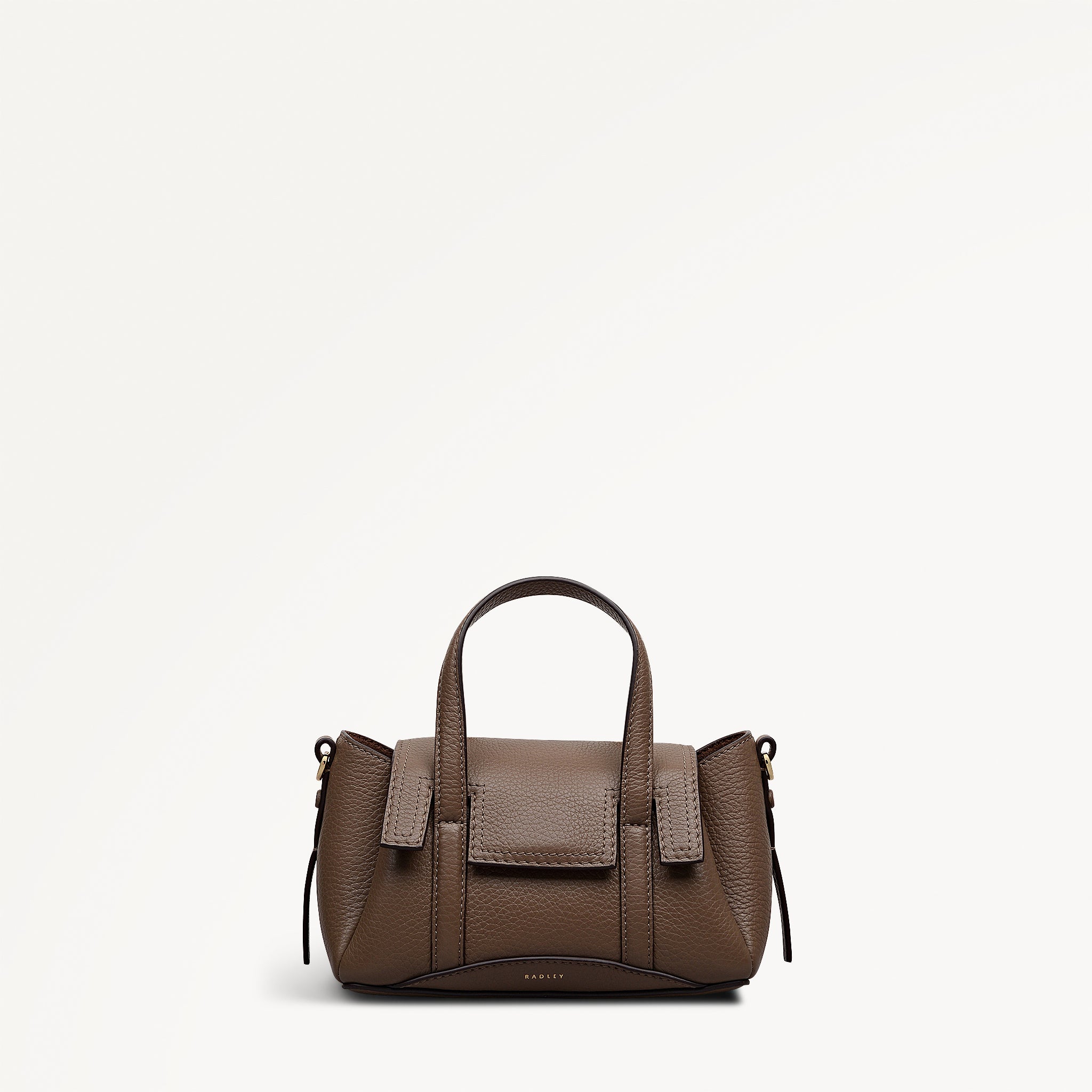 Bagley REBⅡ The Chancery Small Flapover Satchel Coffee - 113034