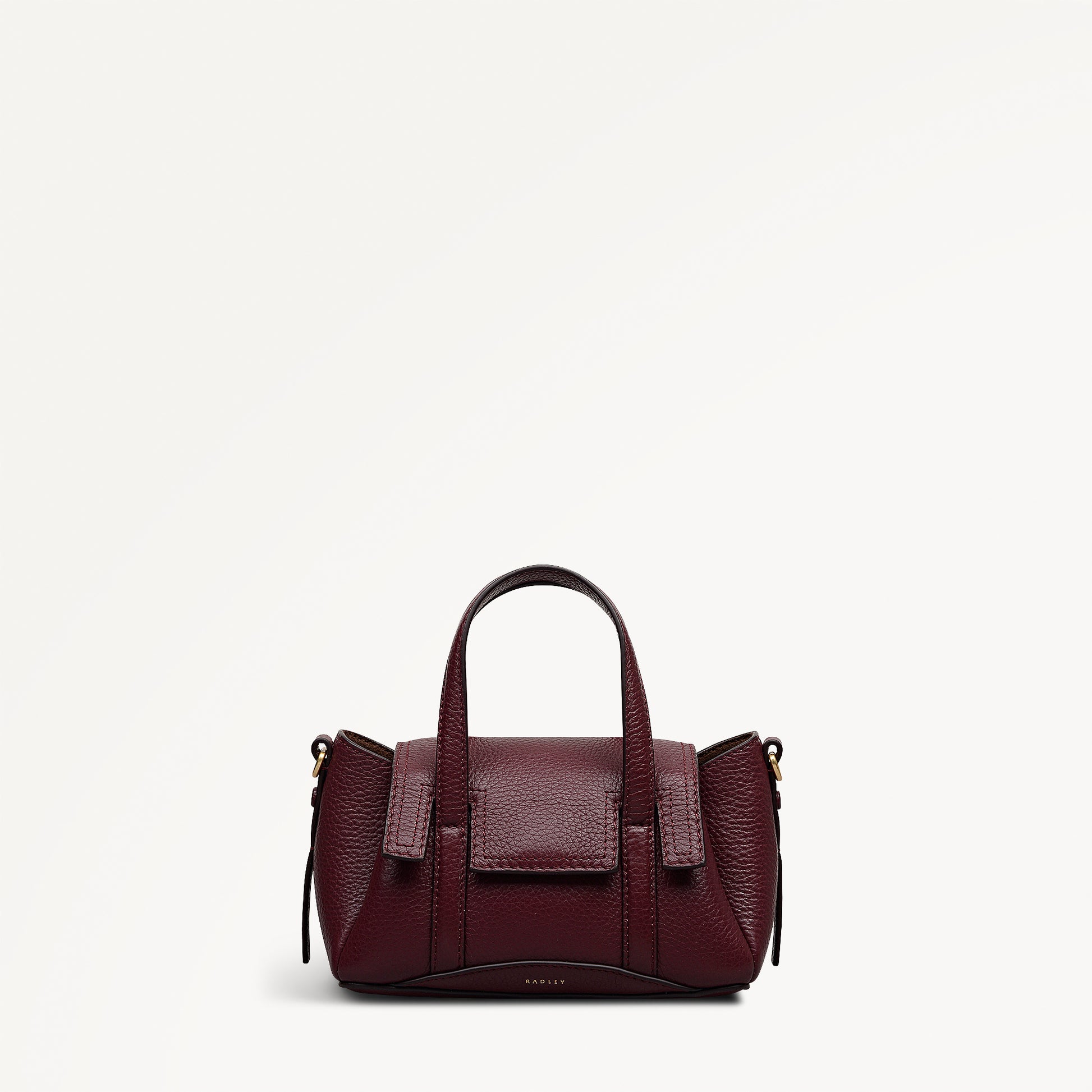 The Chancery Small Flapover Satchel Dark Cherry - 113035