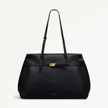 The Christina Large Ziptop Shoulder Black - 113043
