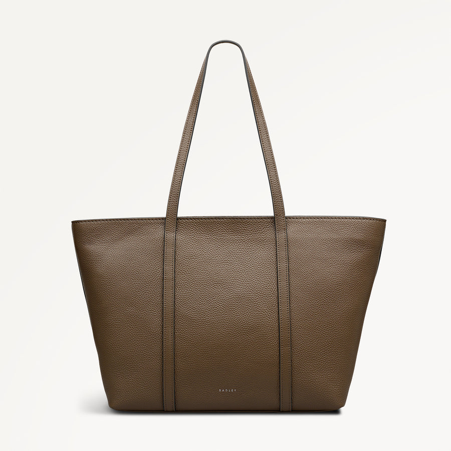 The Weekly Large Open Top Tote Coffee - 113052