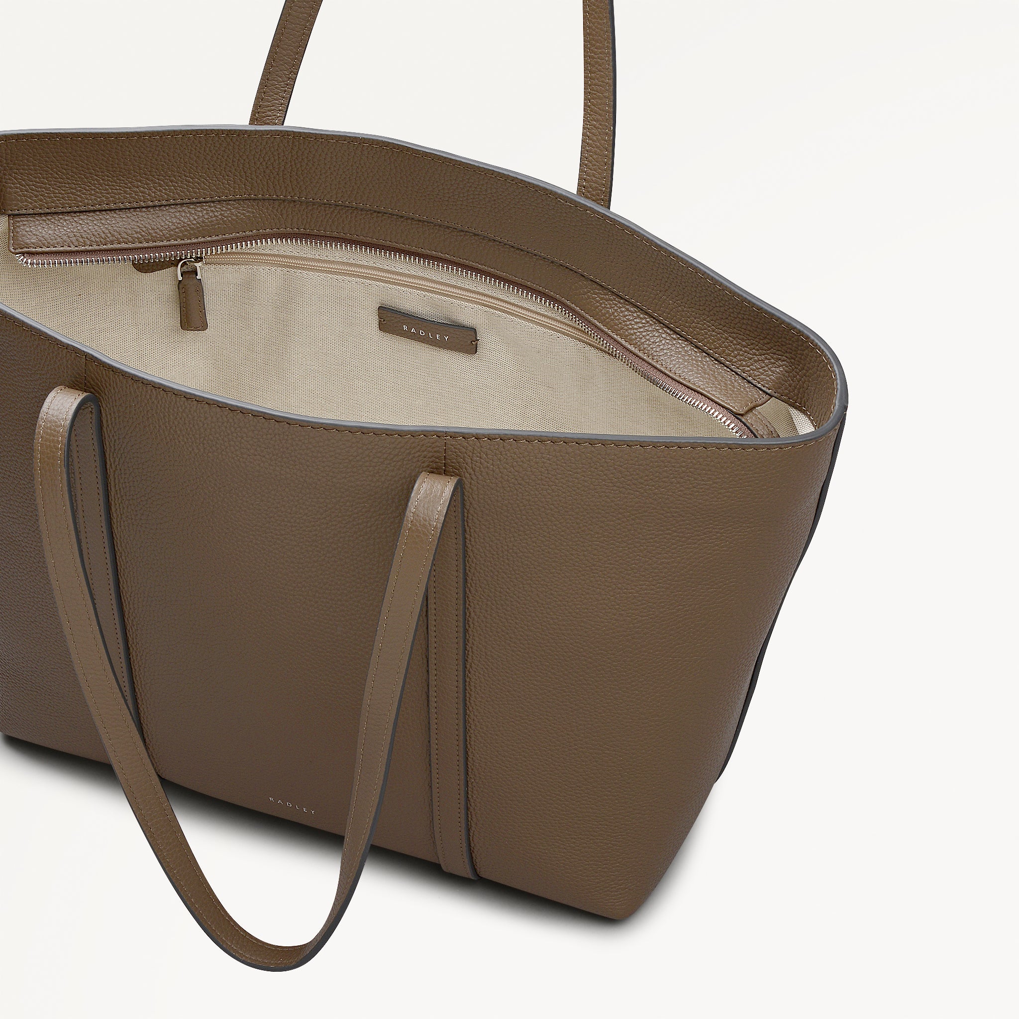 The Weekly Large Open Top Tote Coffee - 113052