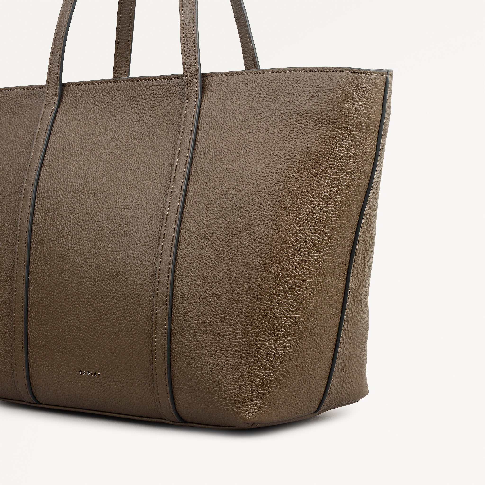 The Weekly Large Open Top Tote Coffee - 113052