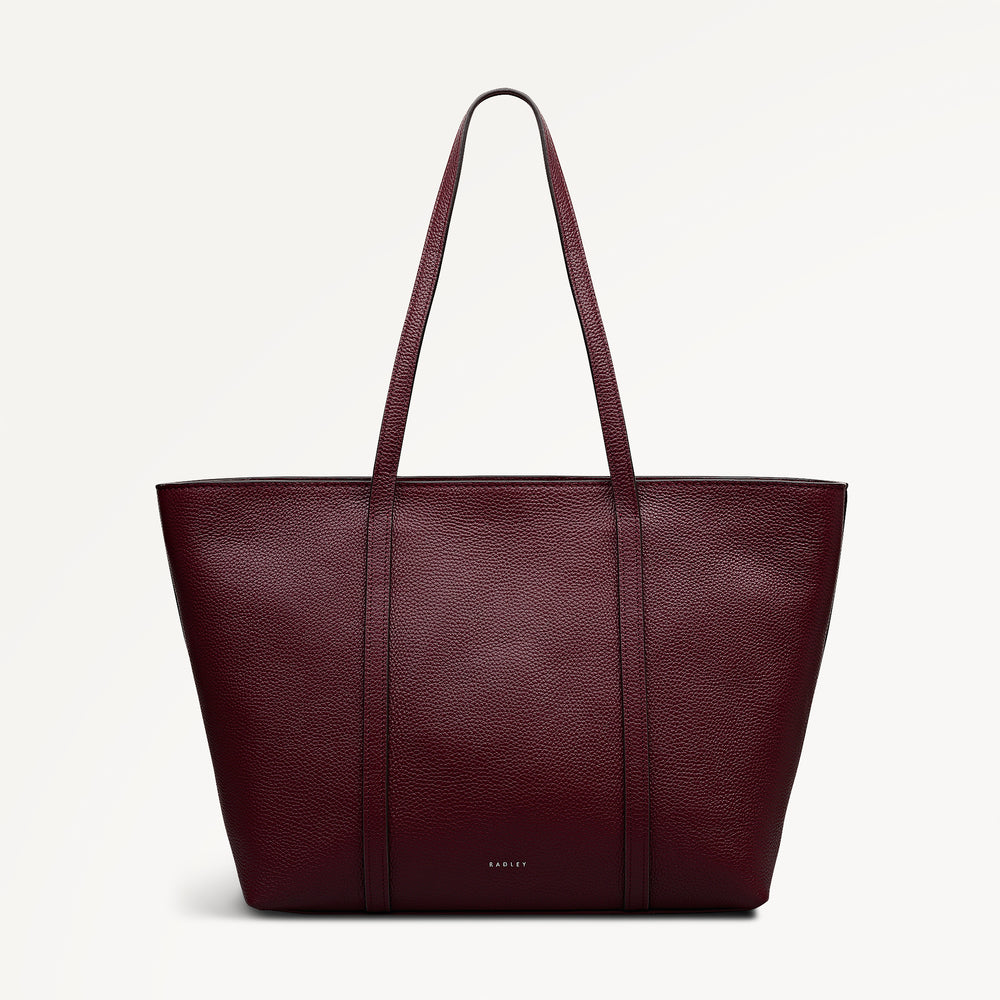 The Weekly Large Open Top Tote Dark Cherry - 113053