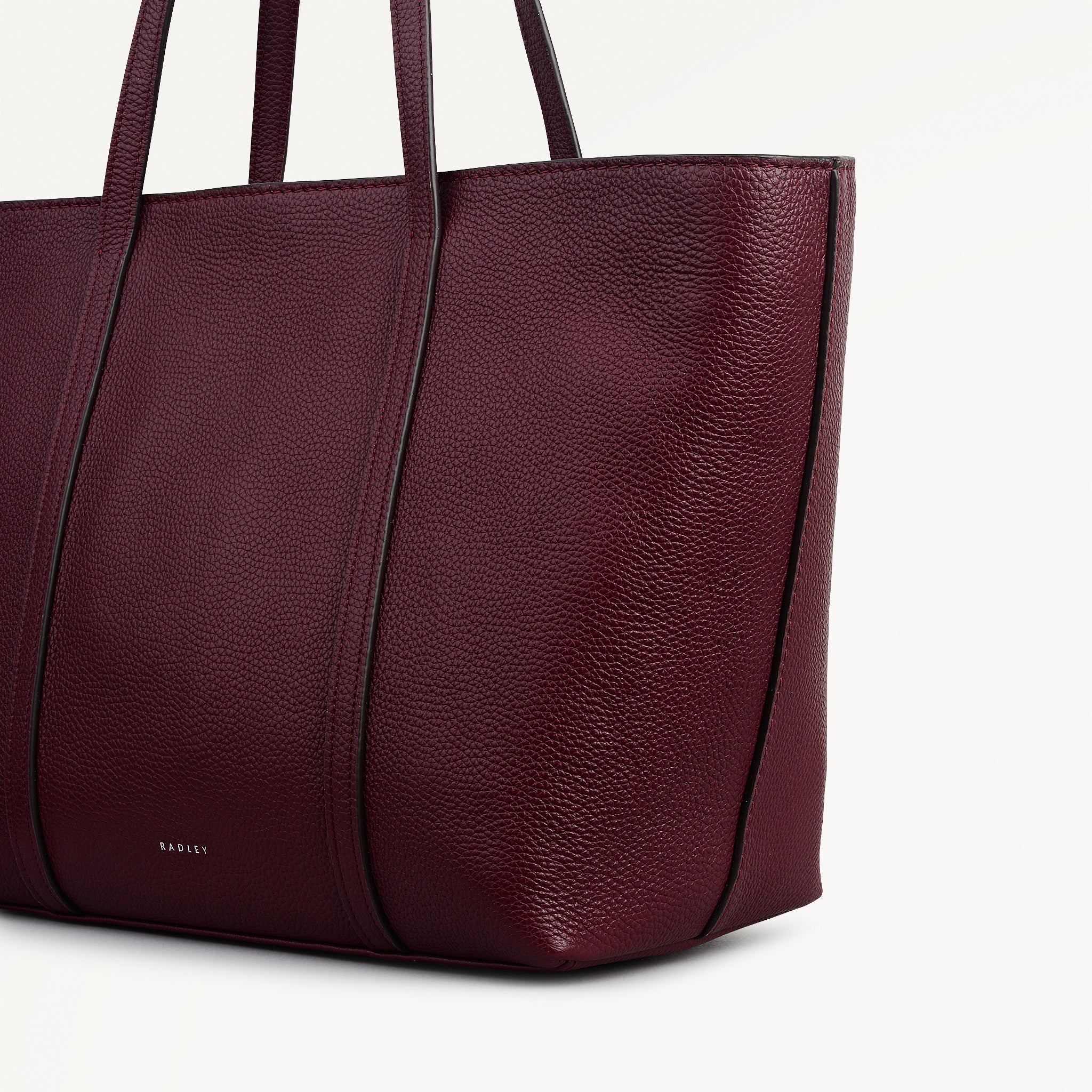 The Weekly Large Open Top Tote Dark Cherry - 113053