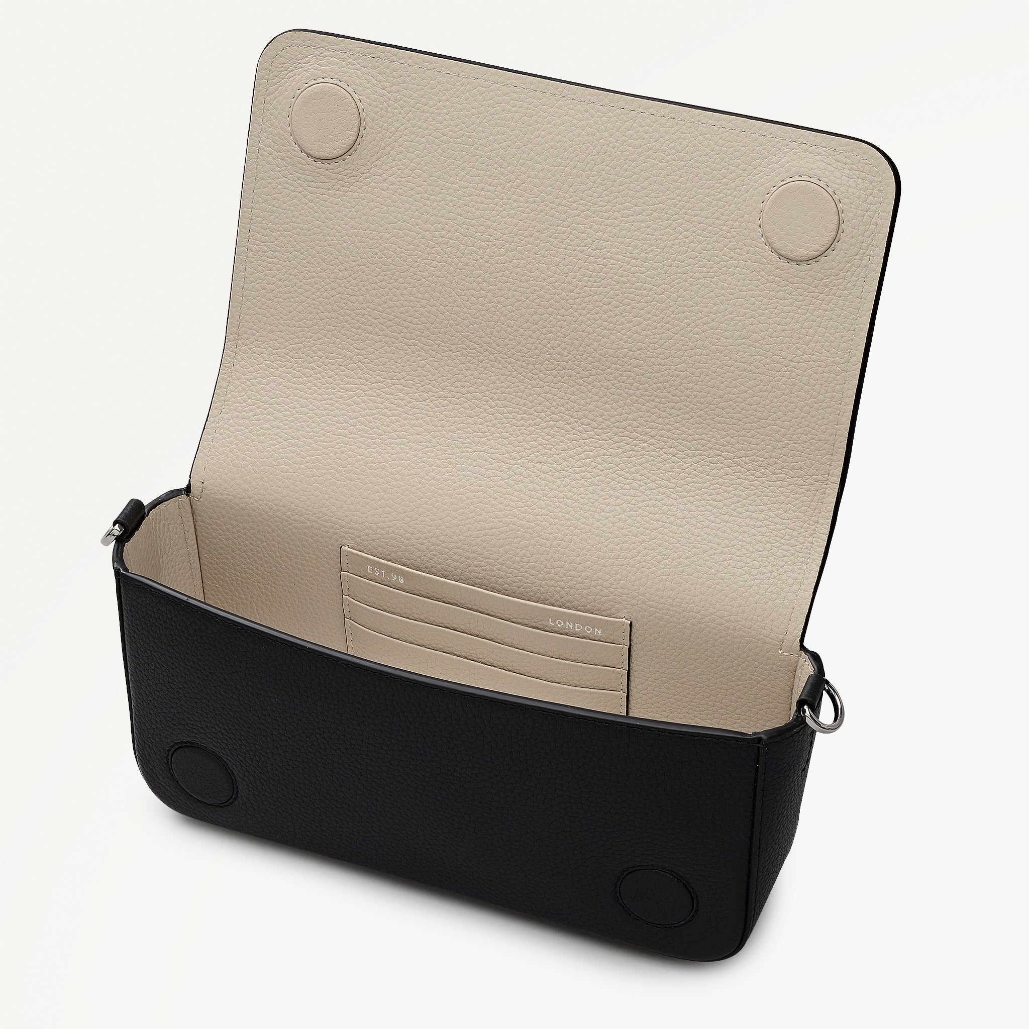 Chester Row Micro Phone Cross Body Black - 113055