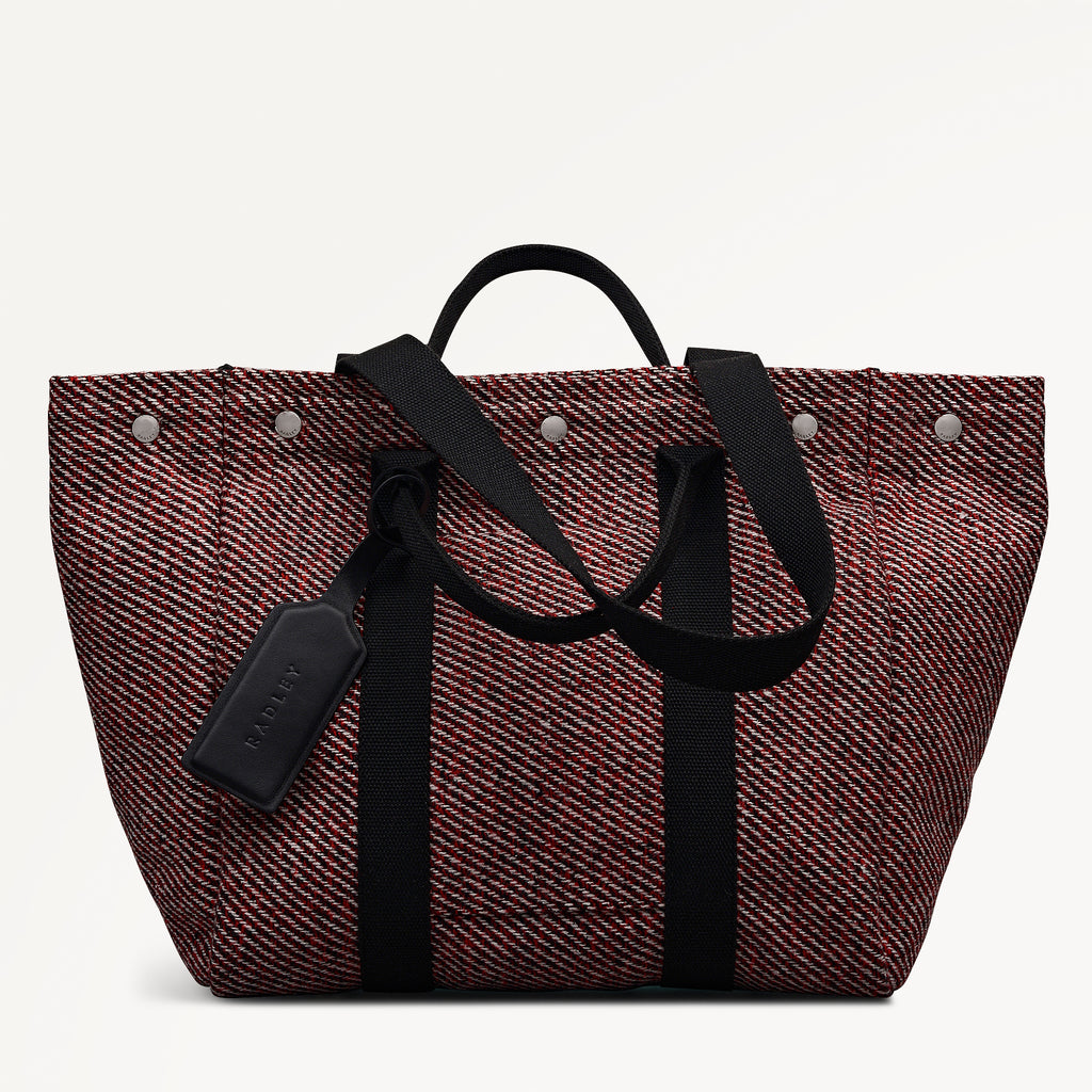 Hadleigh Place Large Open Top Tote Dark Cherry - 113059