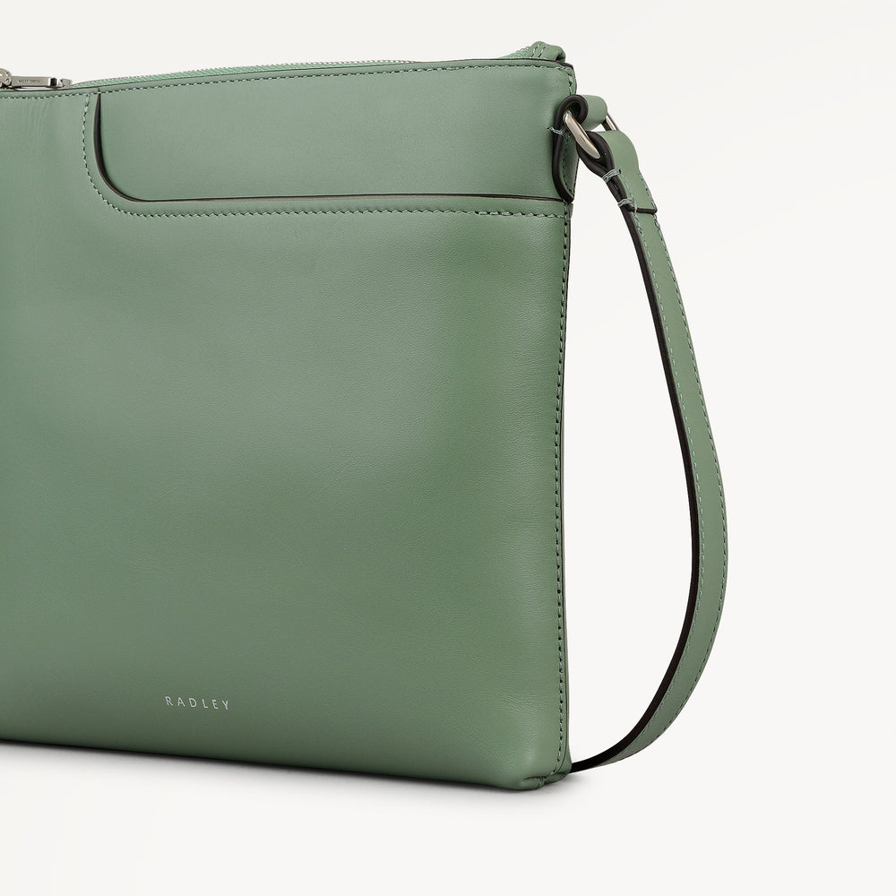 Pockets Small Ziptop ns Cross Body Pistachio - 113064
