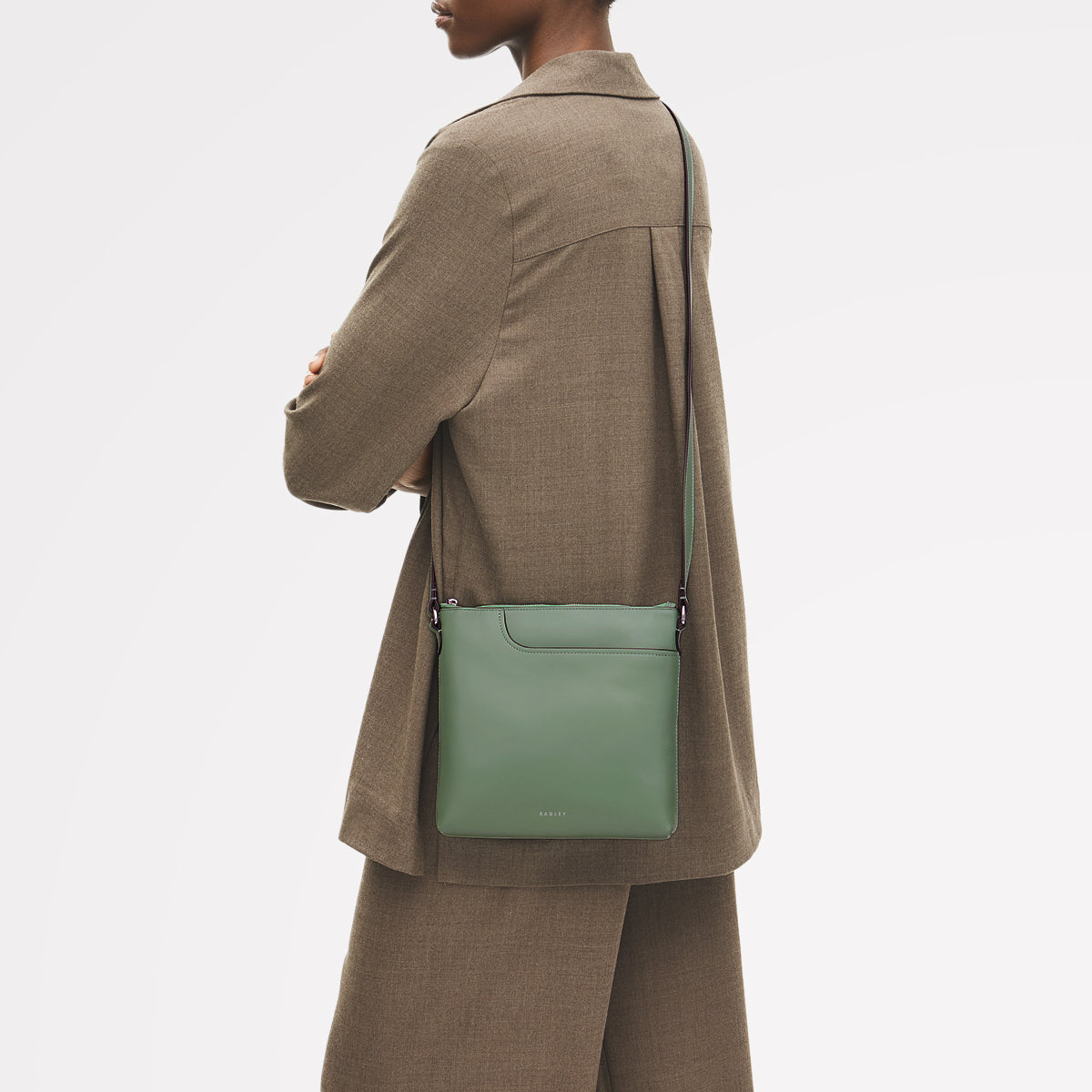 Pockets Small Ziptop ns Cross Body Pistachio - 113064