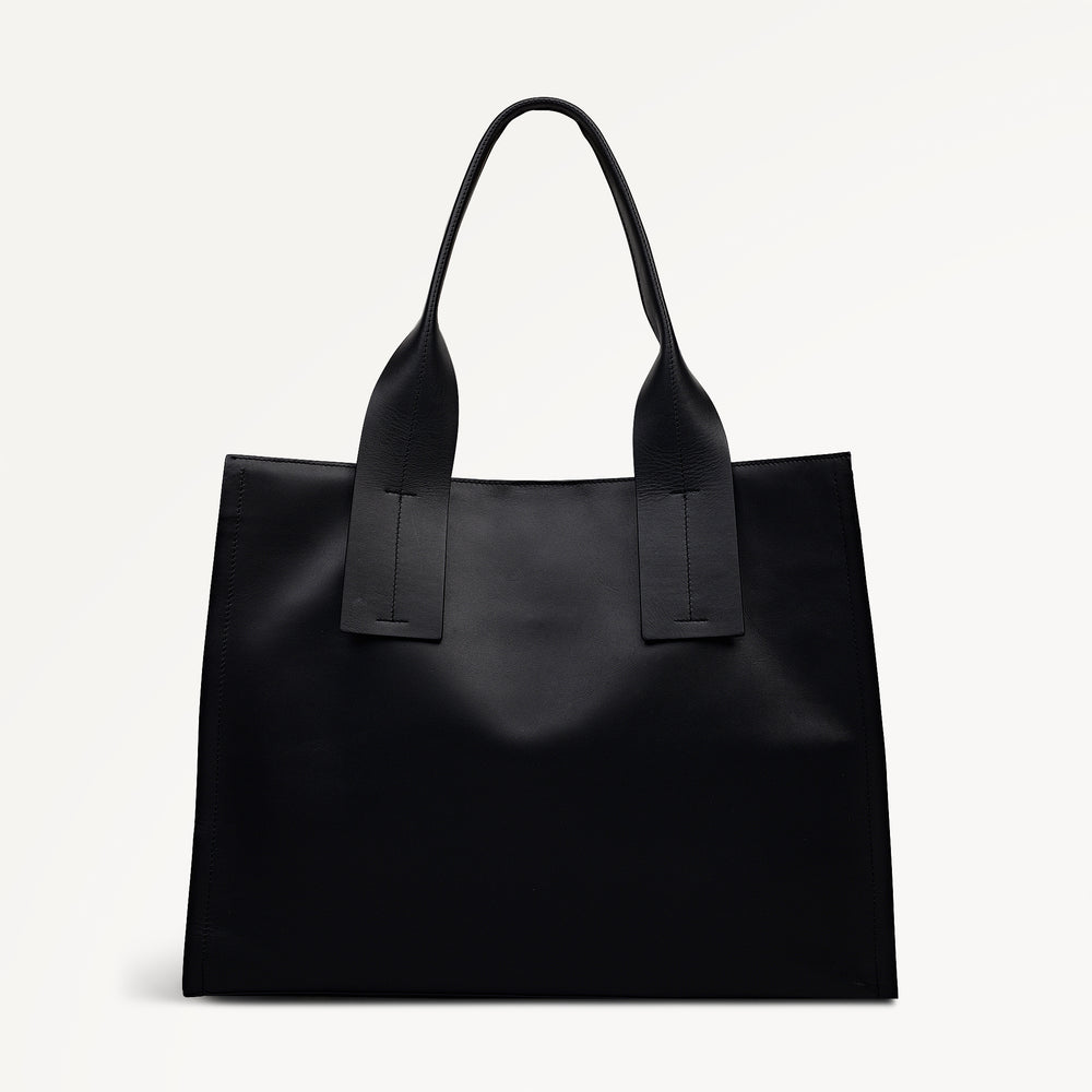 The Strand Large Open Top Shoulder Black - 113076