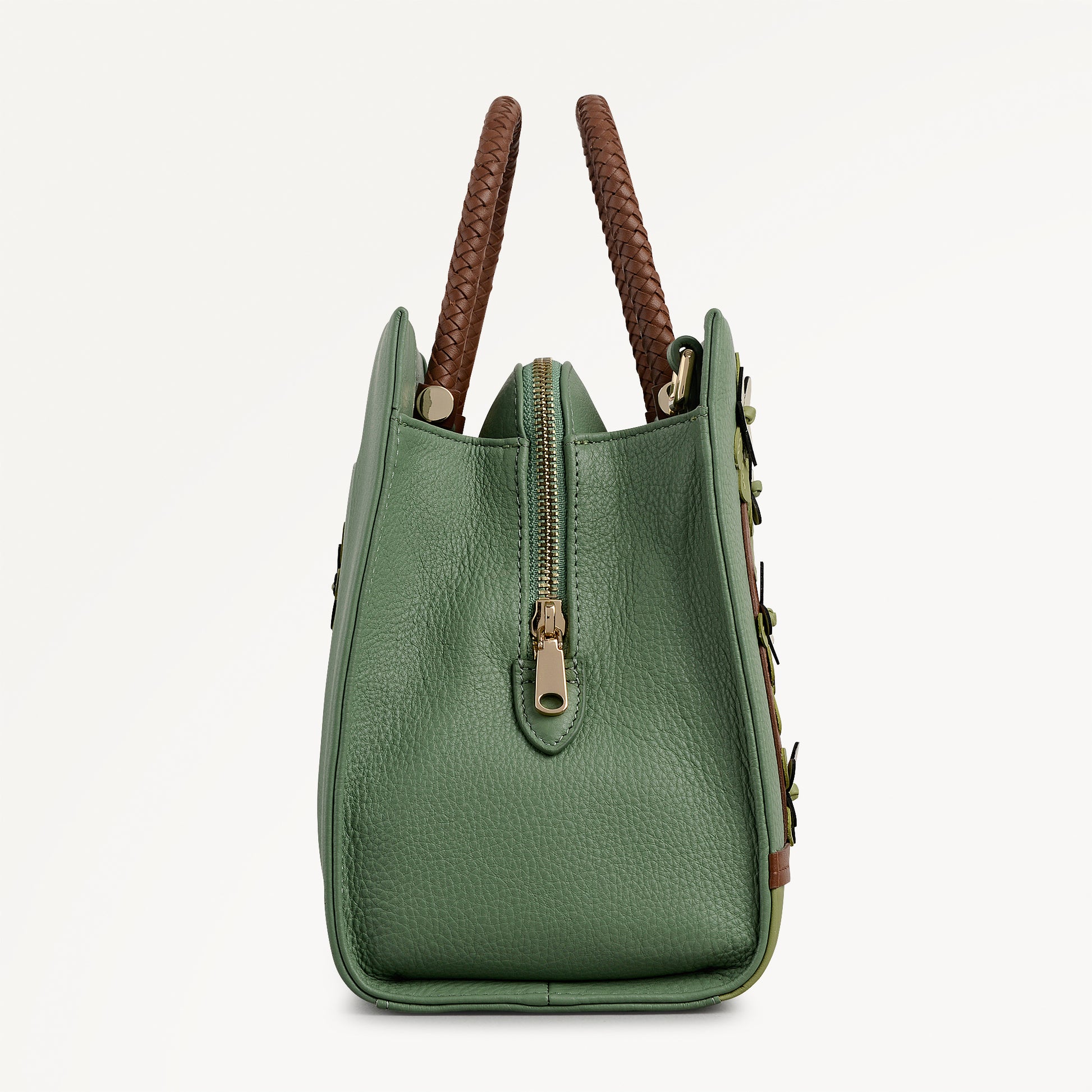 Lunar New Year - SS26 Medium Ziptop Satchel Pistachio - 113078