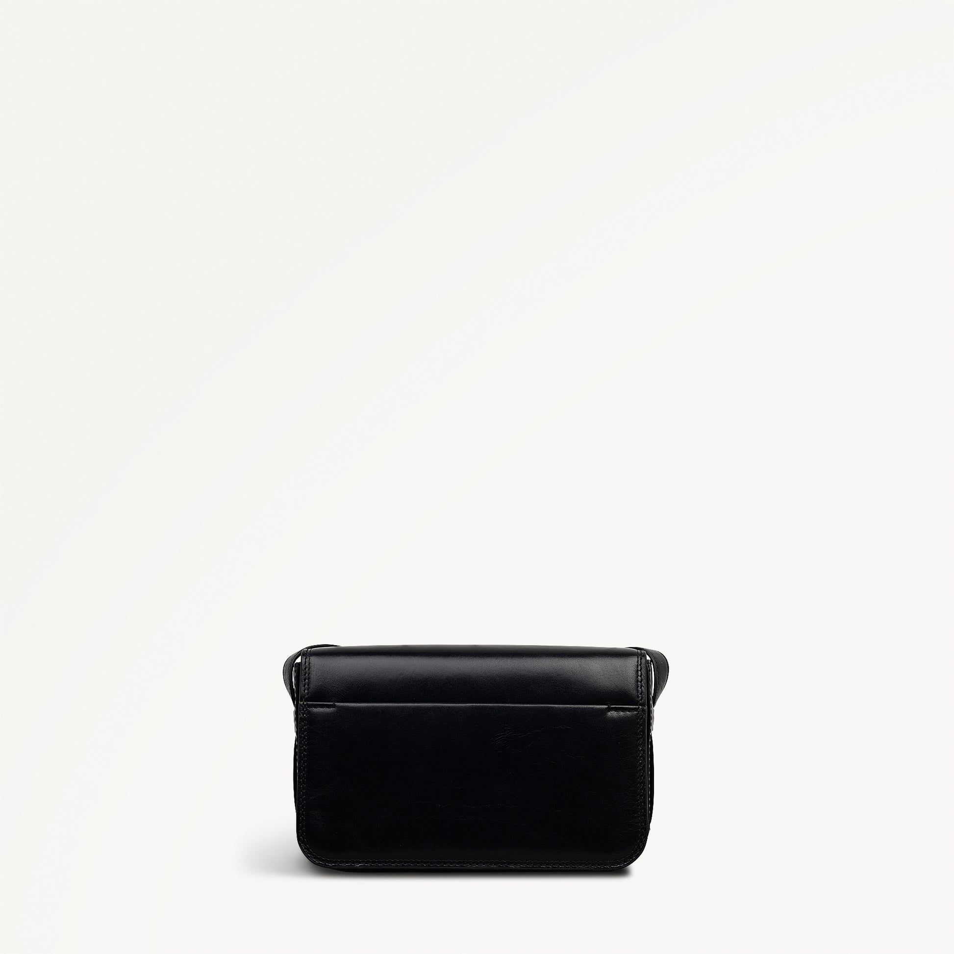 Pocket Street Small Flapover Cross Body Black - 113086