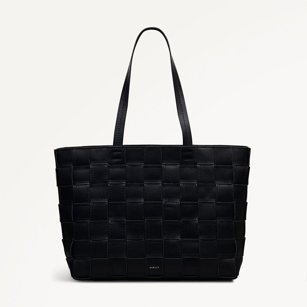 The Abbey Large Open Top Tote Black - 113091