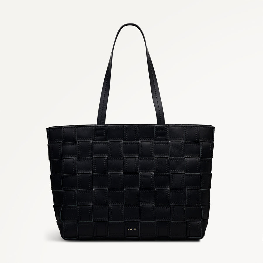 The Abbey Large Open Top Tote Black - 113091