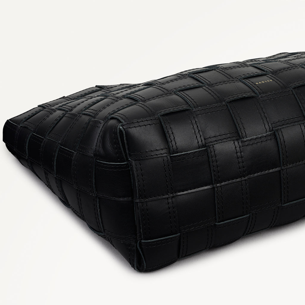 The Abbey Large Open Top Tote Black - 113091