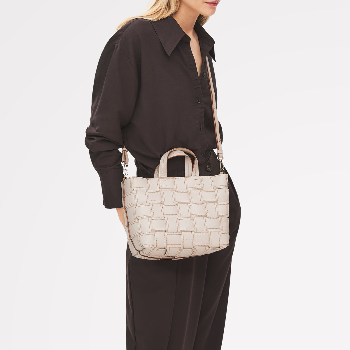 The Abbey Small Open Top Grab Porcini - 113094