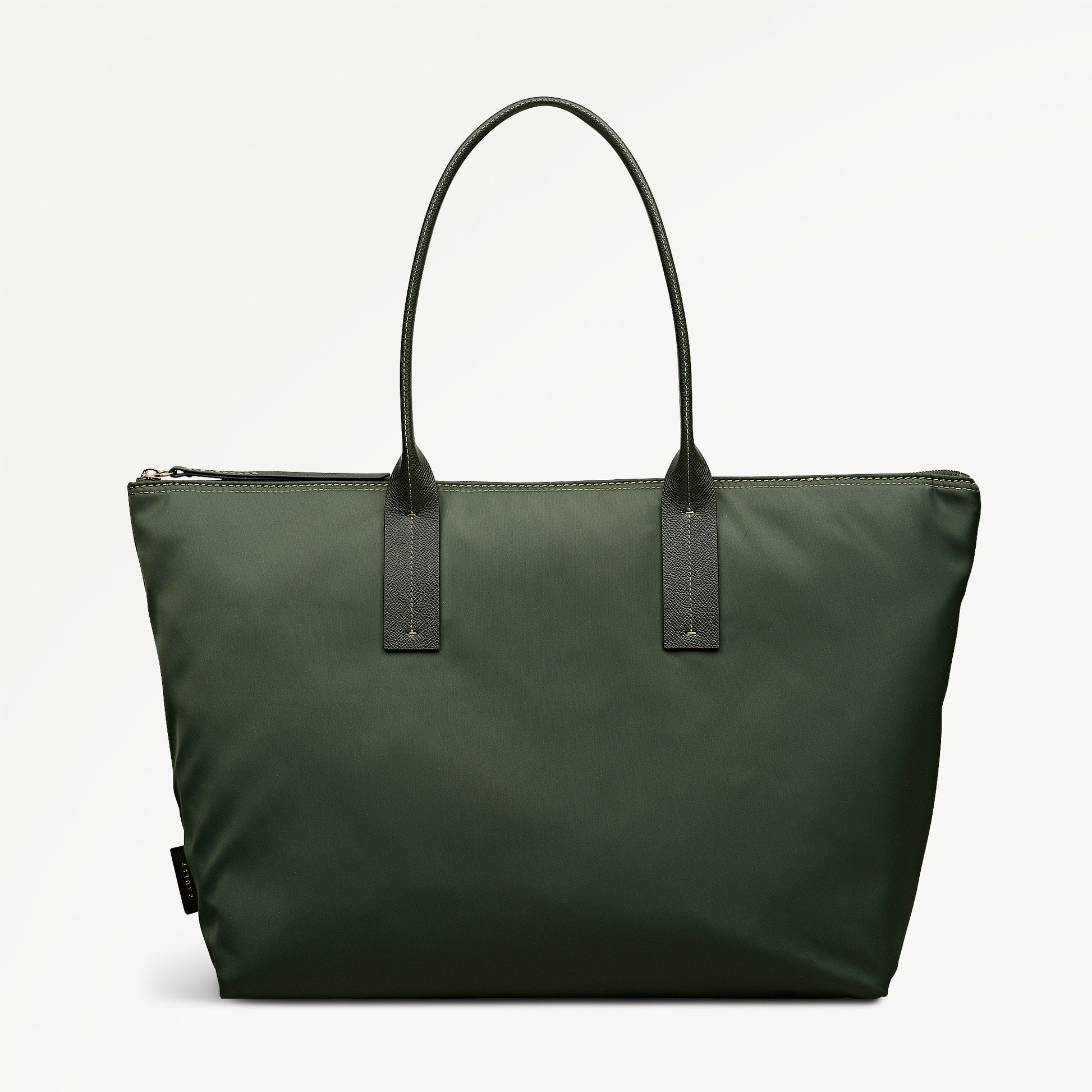 The Townley LARGE ZIPTOP TOTE FERN - 113099