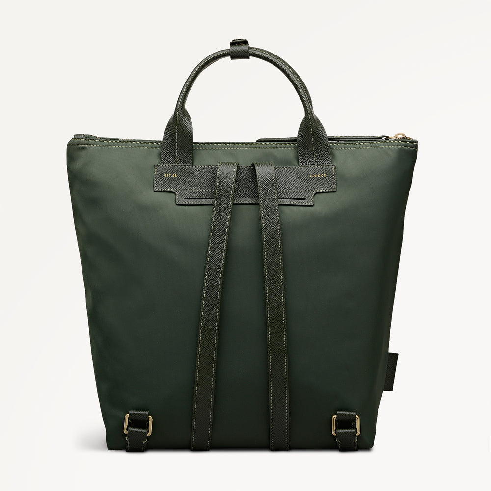 The Townley Medium Ziptop Backpack Fern - 113101