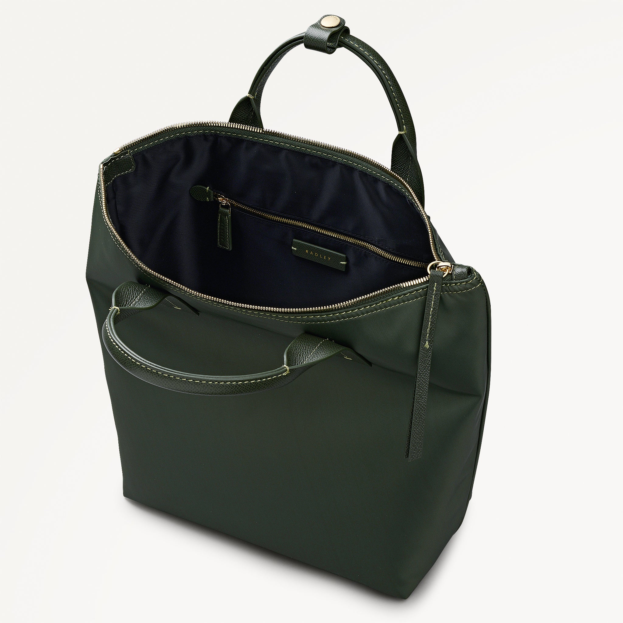 The Townley Medium Ziptop Backpack Fern - 113101