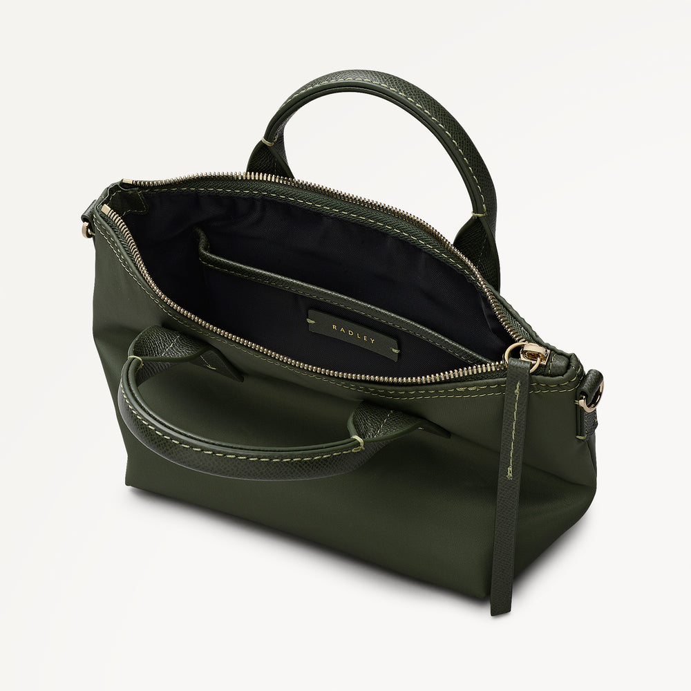 The Townley Small Ziptop Cross Body Fern - 113102