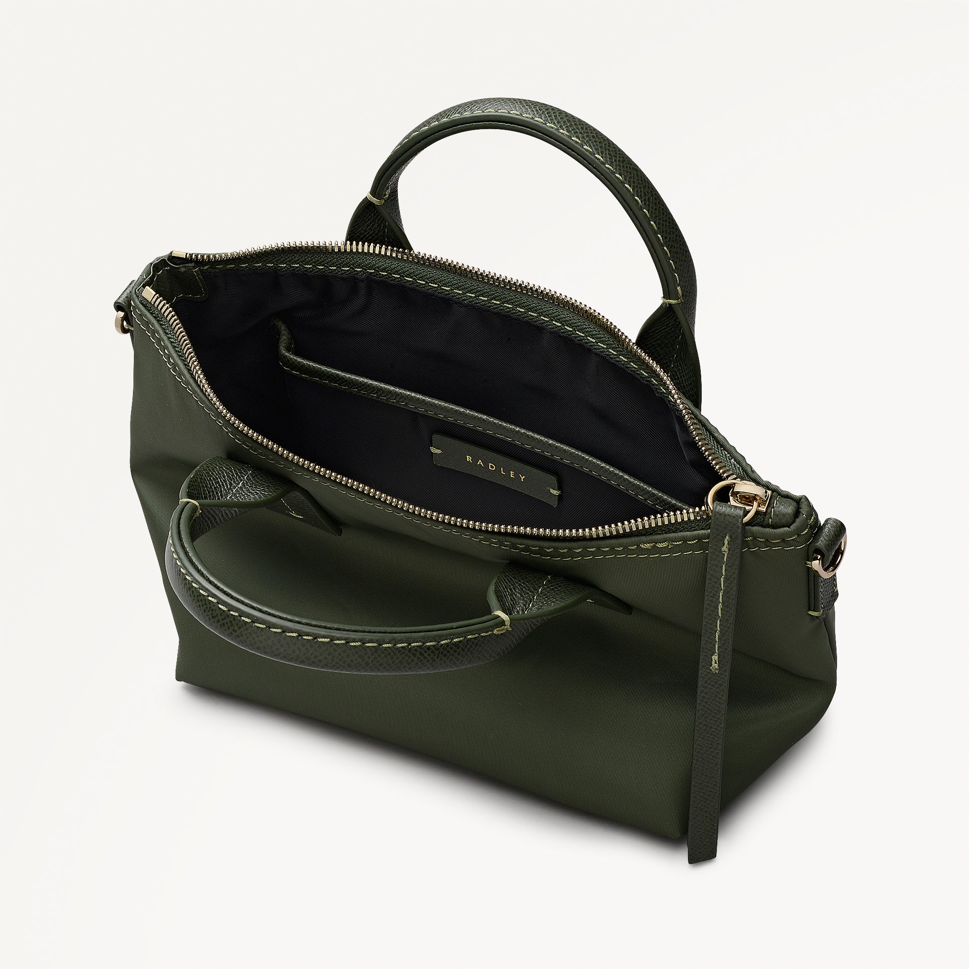 The Townley Small Ziptop Cross Body Fern - 113102