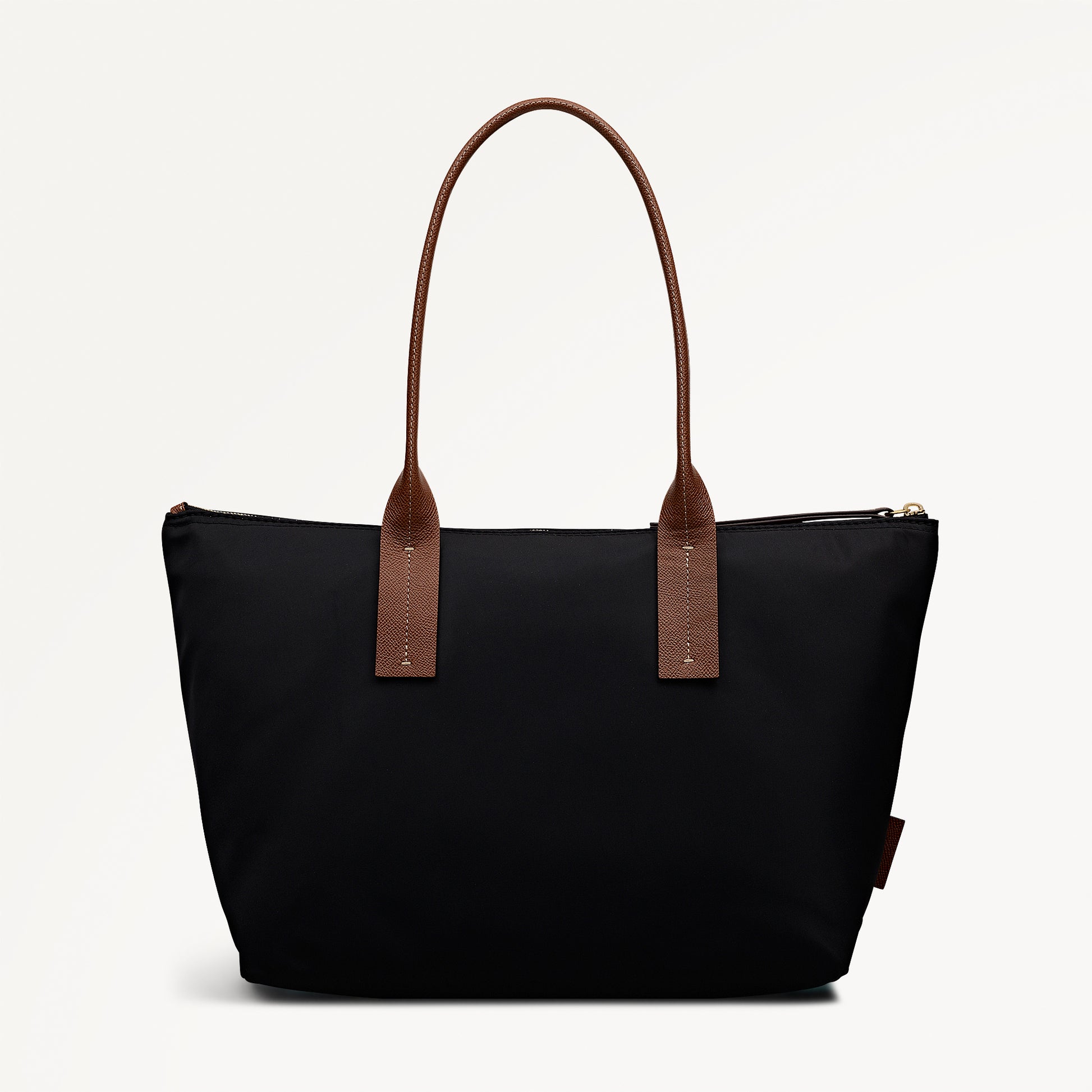 THE TOWNLEY MEDIUM ZIPTOP Satchel BLACK - 113104