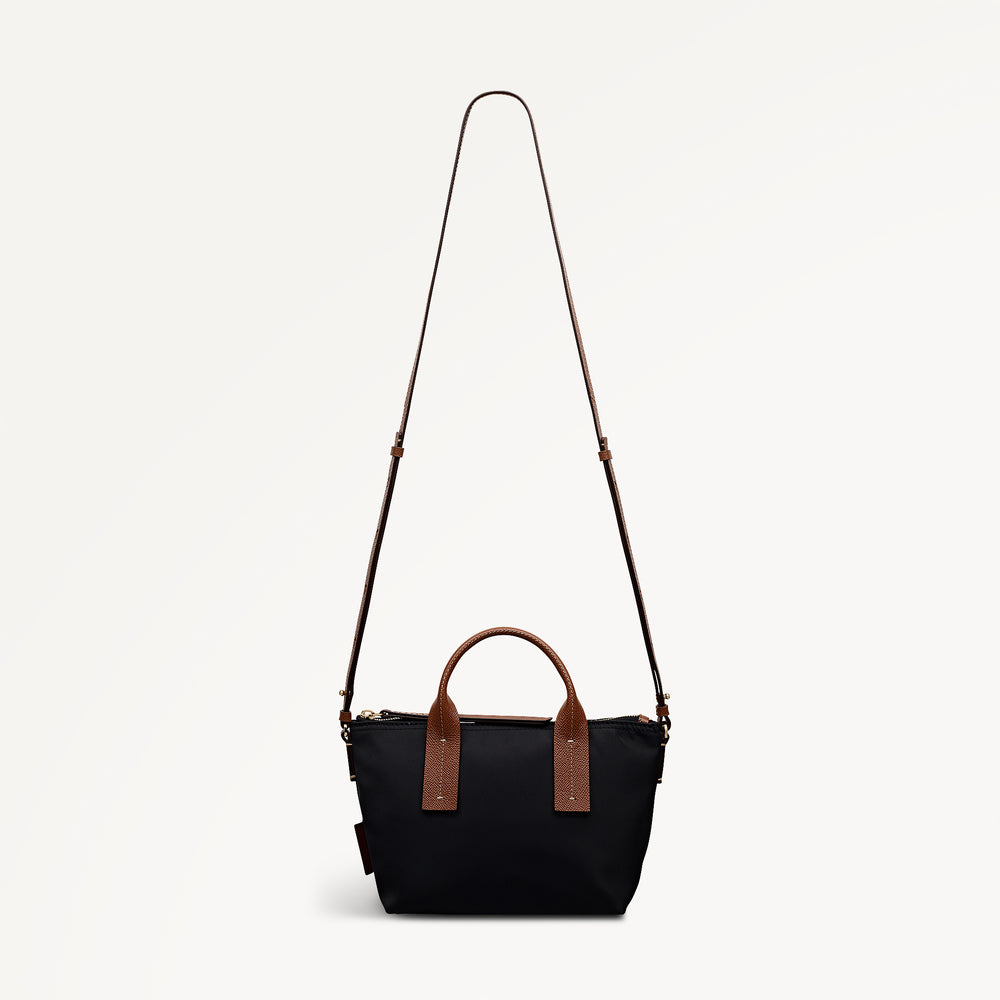 The Townley Small Ziptop Cross Body Black - 113106