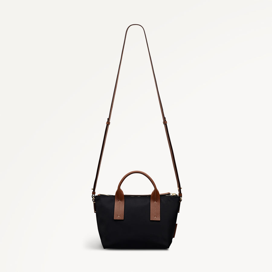 The Townley Small Ziptop Cross Body Black - 113106