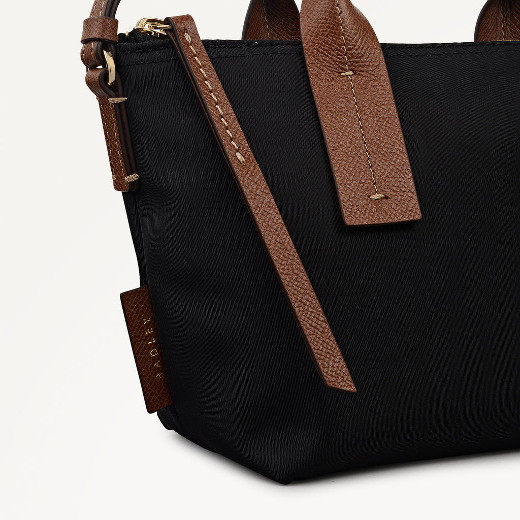 The Townley Small Ziptop Cross Body Black - 113106