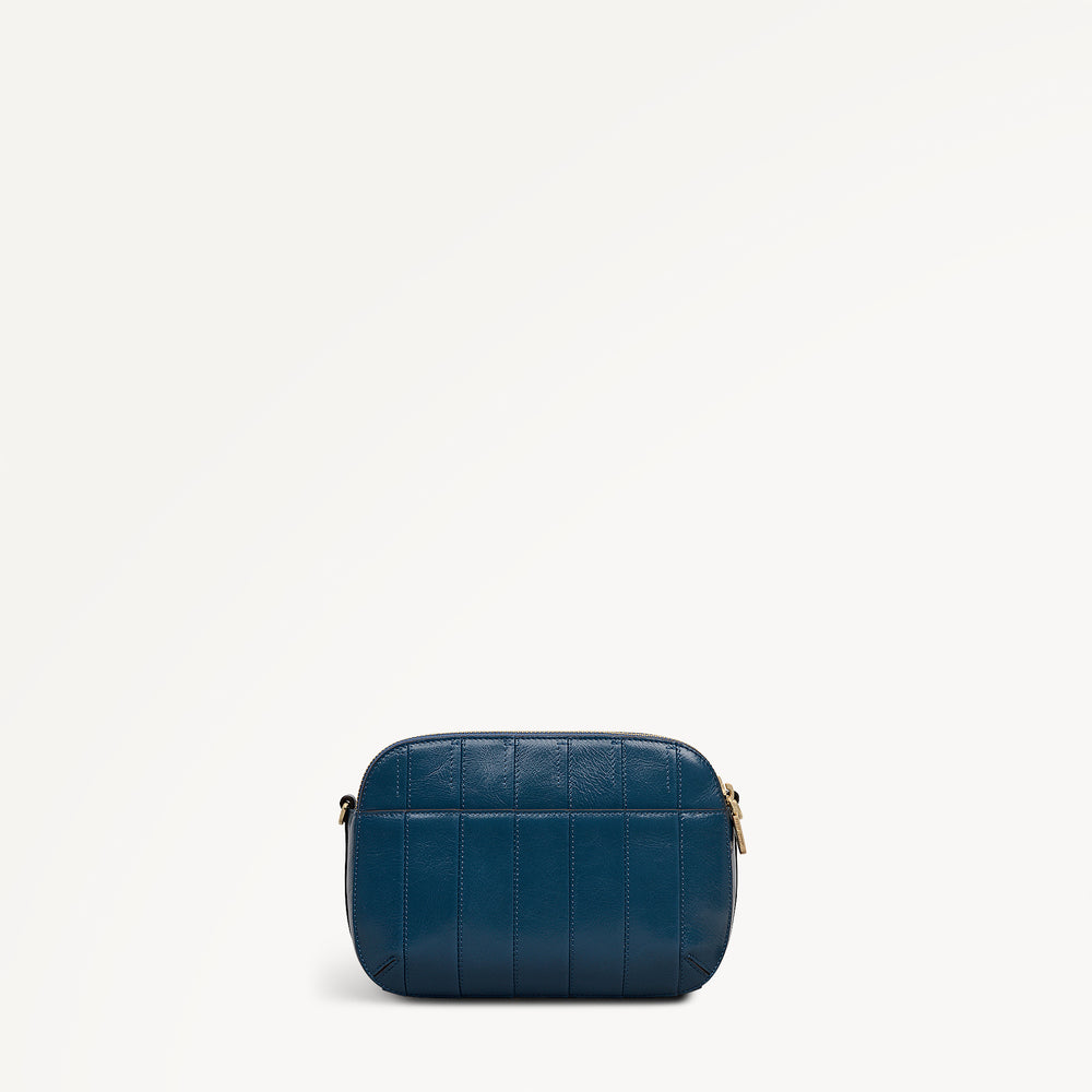 Dukes Place - Stripe Medium Ziptop Cross Body Utility - 113107