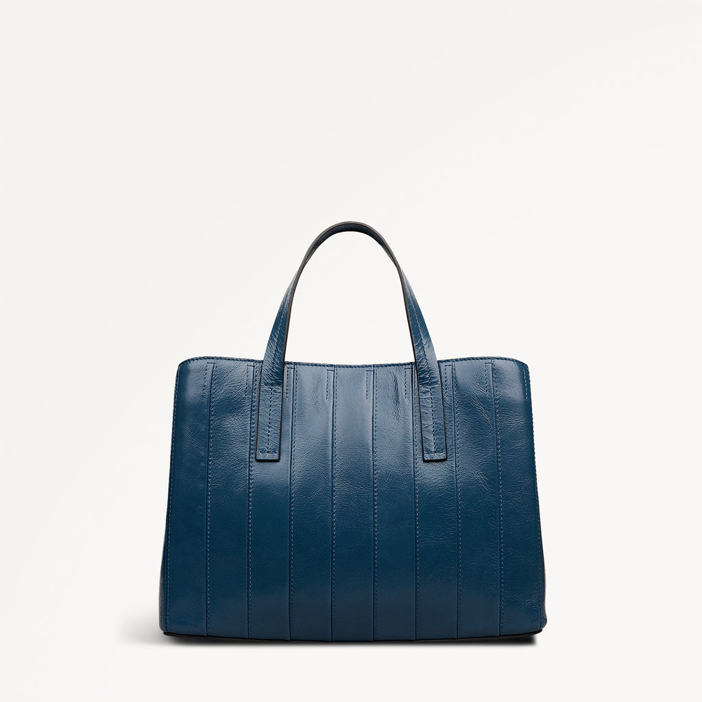 Dukes Place - Stripe Medium Ziptop Grab Utility - 113109