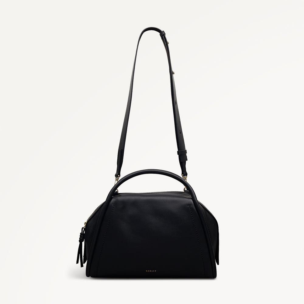 The Golborne Medium Ziptop Grab Black - 113117