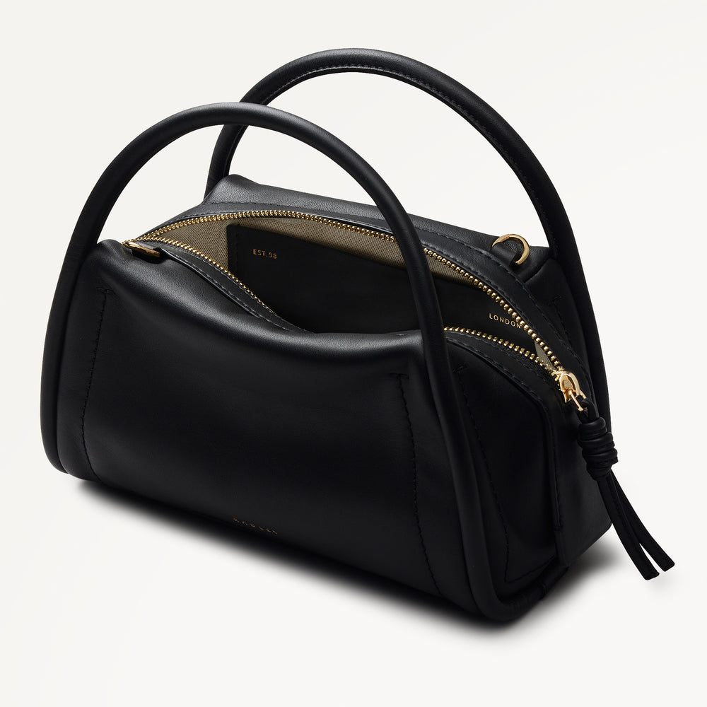 The Golborne Small Ziptop Grab Black - 113118