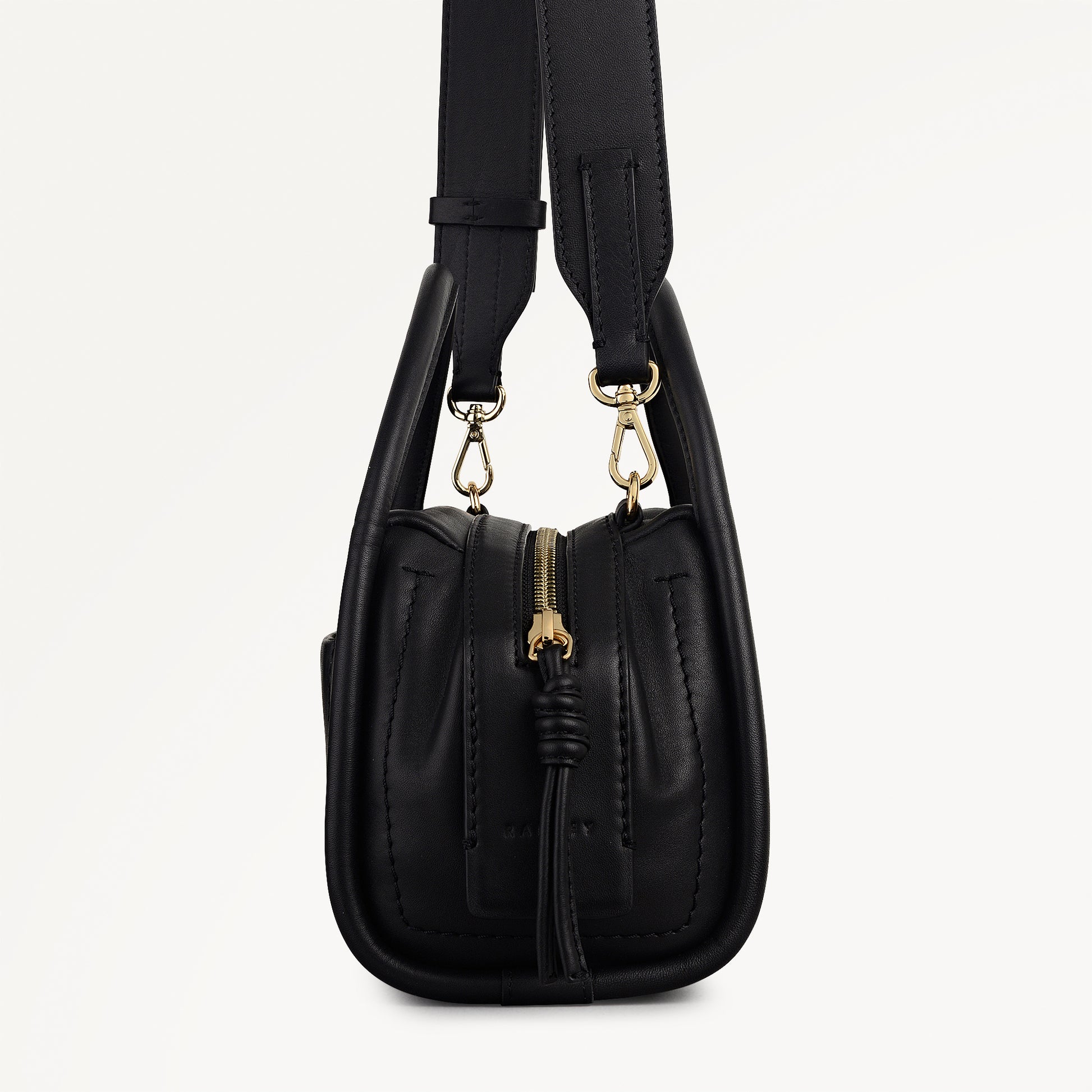 The Golborne Small Ziptop Grab Black - 113118