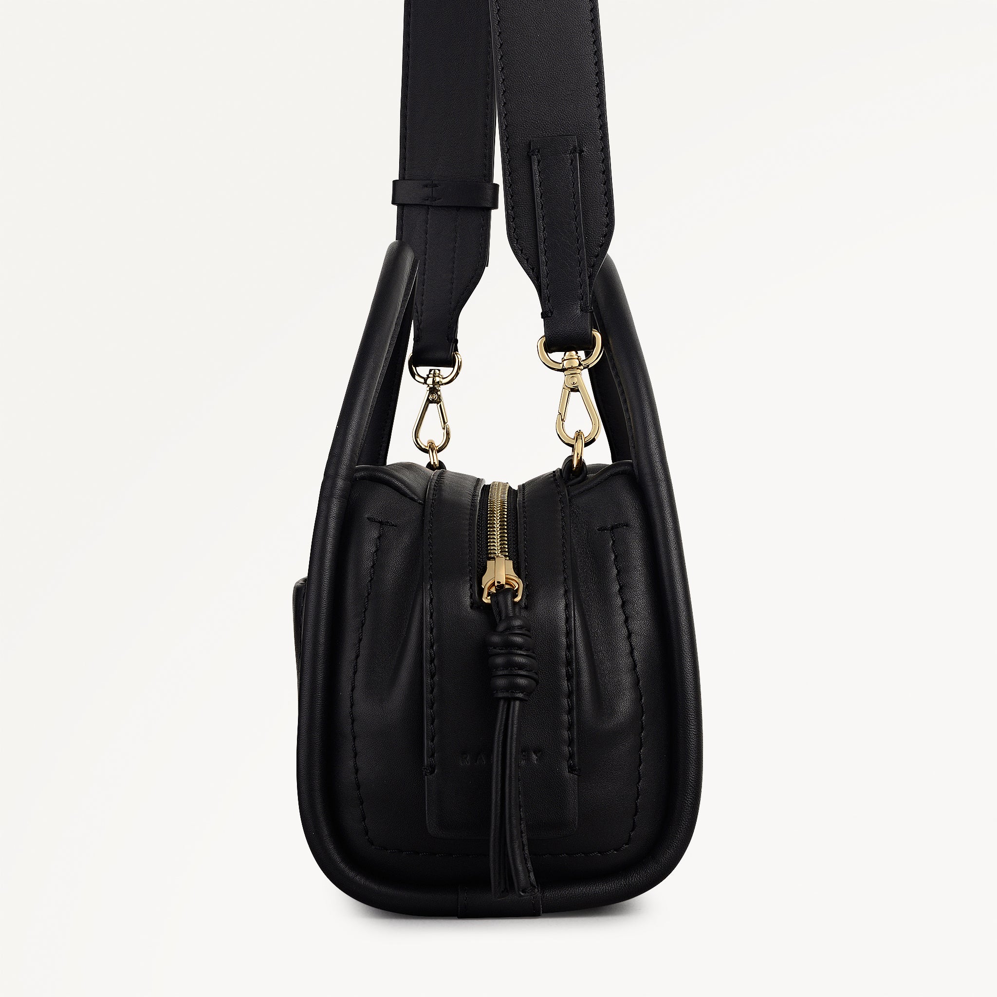 The Golborne Small Ziptop Grab Black - 113118