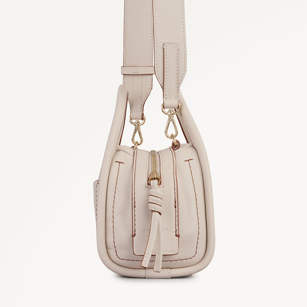 The Golborne Small Ziptop Grab Salt - 113119