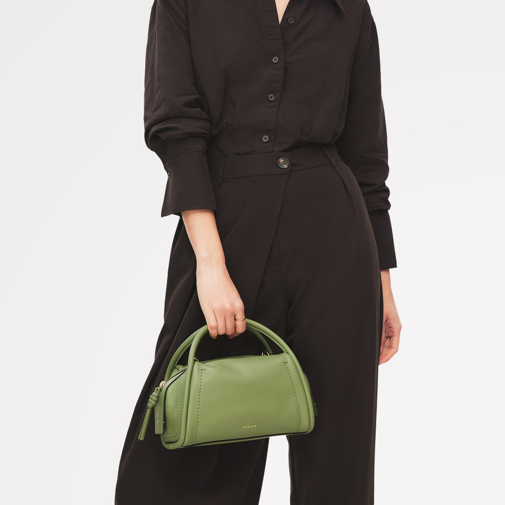 The Golborne Small Ziptop Grab Apple - 113120