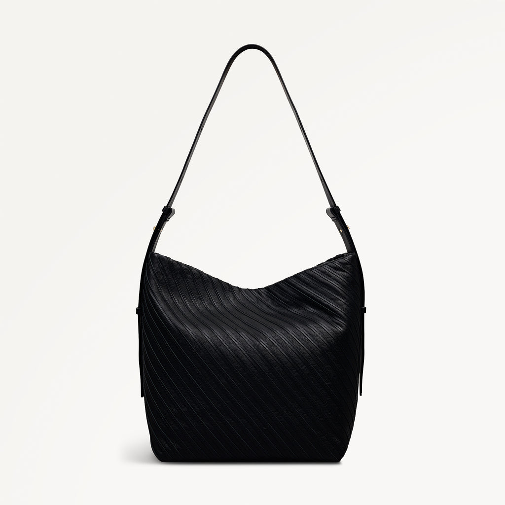 The Luxborough Medium Open Top Shoulder Black - 113123